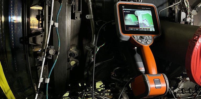 The new Everest Mentor Visual iQ+ borescope is the top of the line in the market.