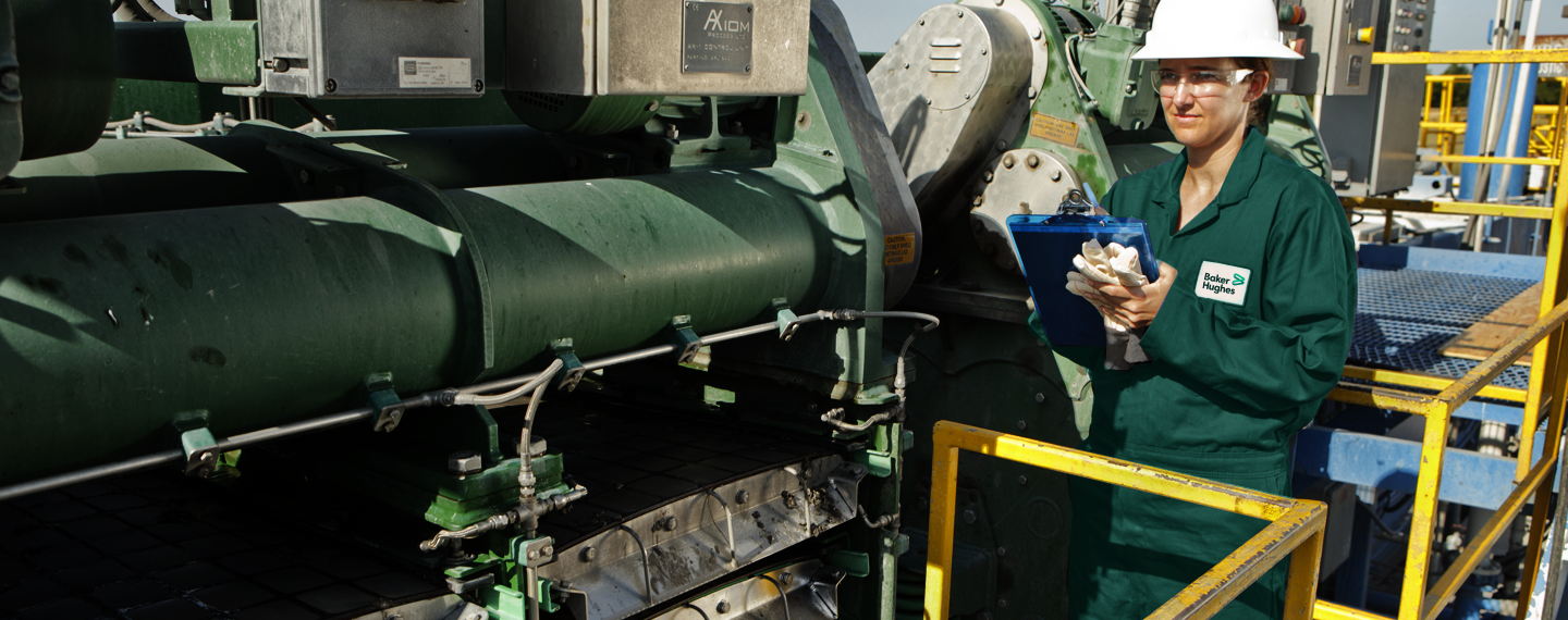 Photo of Baker Hughes engineer