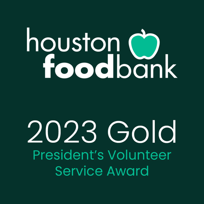 Houston Food Bank Award 2023