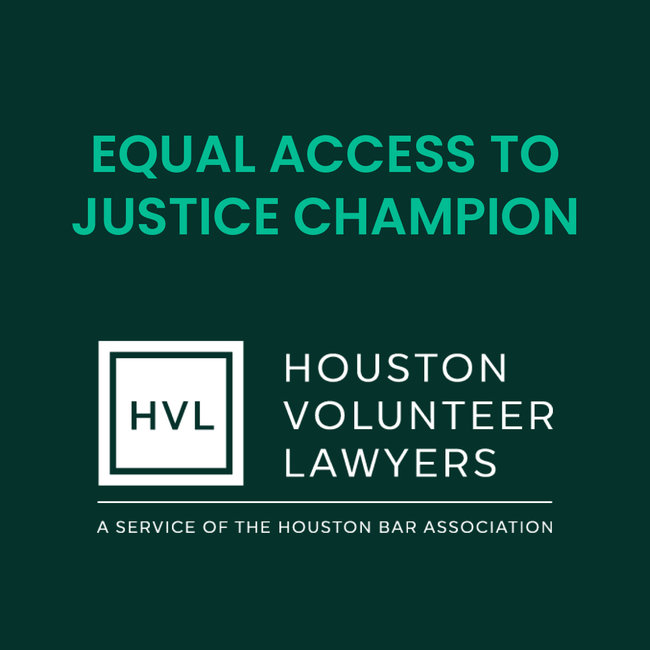 Equal Access to Justice Champion