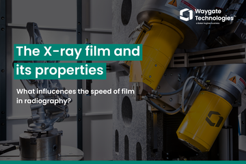 What influcences the speed of film in radiography?