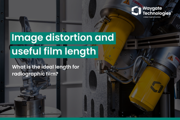 What is the ideal length for radiographic film?