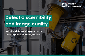 What is determining geometric unsharpness in radiographs?