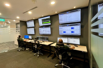 Photo of our remote operations center.