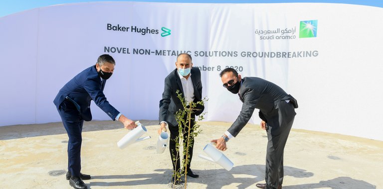 Aramco and Baker Hughes Commence Construction on Non-Metallics Joint Venture in Saudi Arabia